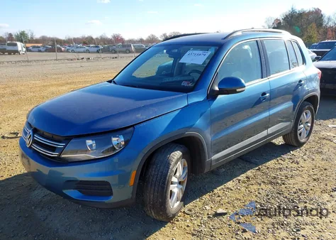 2017 Volkswagen Tiguan 2.0T S из США, поврежденный, VIN WVGAV7AX8HW510272